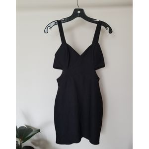 2 for $35*Black cut out bodycon cocktail dress